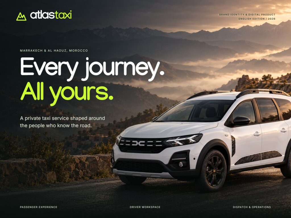 Atlas Taxi app showcase cover